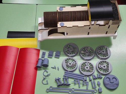 Gauge engine prop replica - engine,
