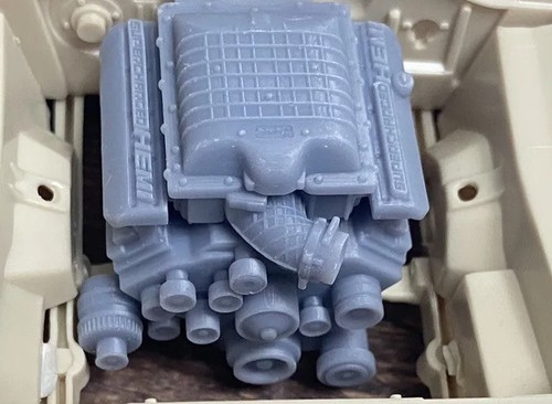 Resin hellcat hemi - resin, engine
