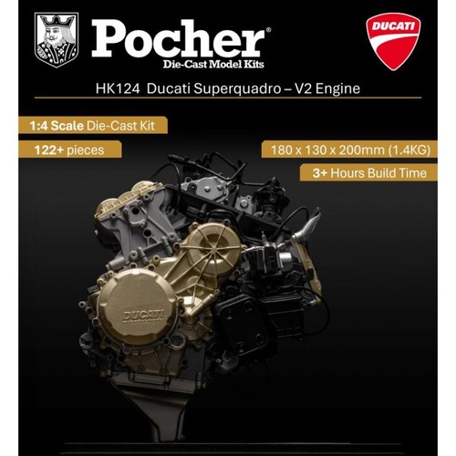 Pocher hkm124f 4 ducati - pocher,