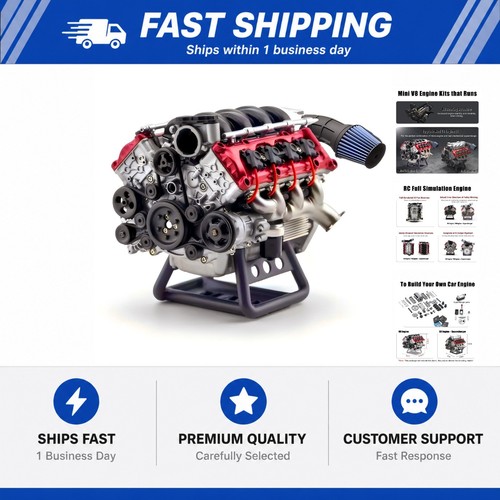 Wauvmoss mini engine - v8, kits