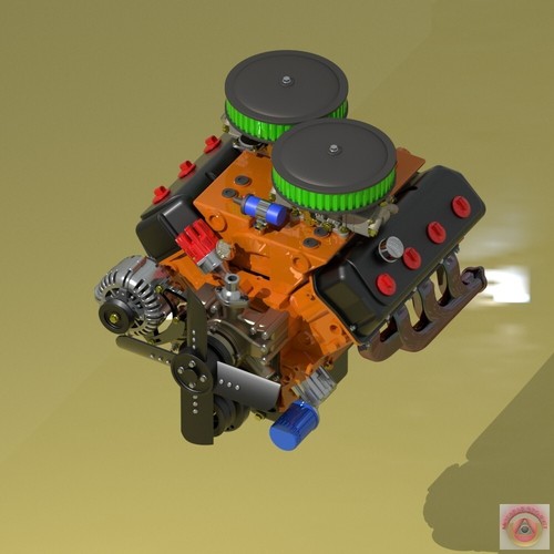 Scale hemi 426 cross - hemi,