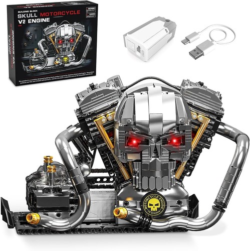 Realistic twin engine model - realistic, v-twin