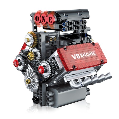 Engine model kit that runs - v8,