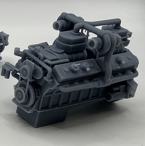 25th scale detroit diesel - detroit,